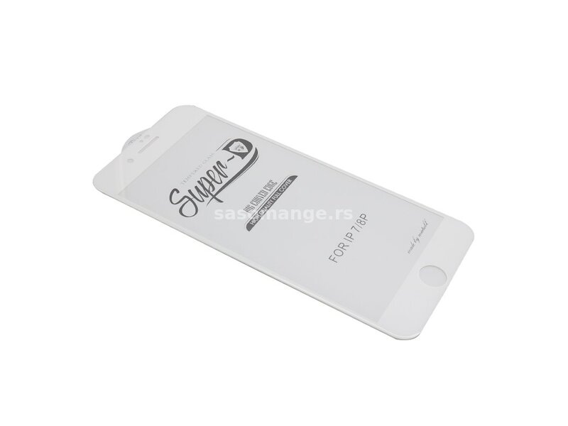 Zaštitno staklo za iPhone 7 Plus/8 Plus 11D Super D bela