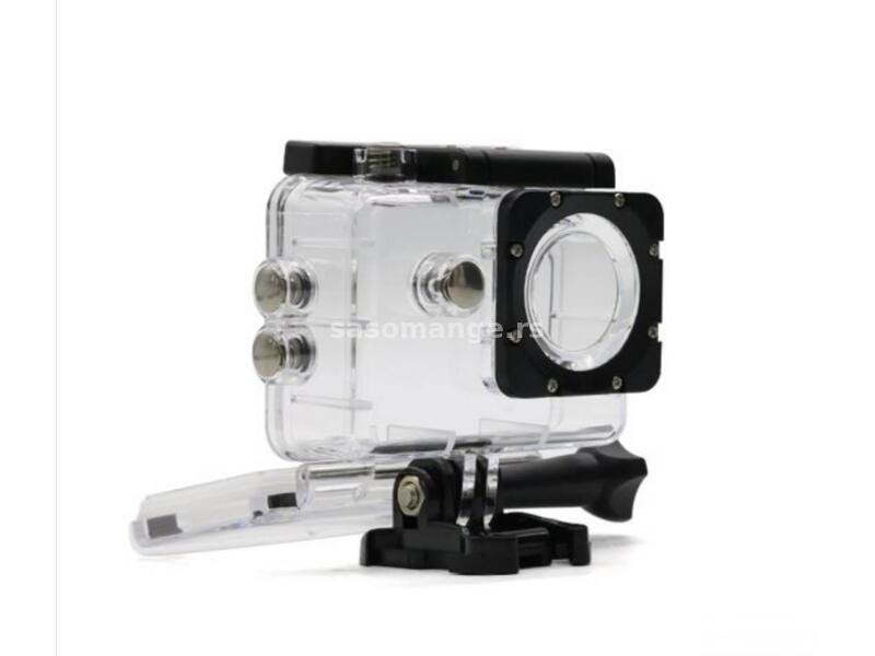 Sportska vodootporna kamera 4K sa daljinskim bela