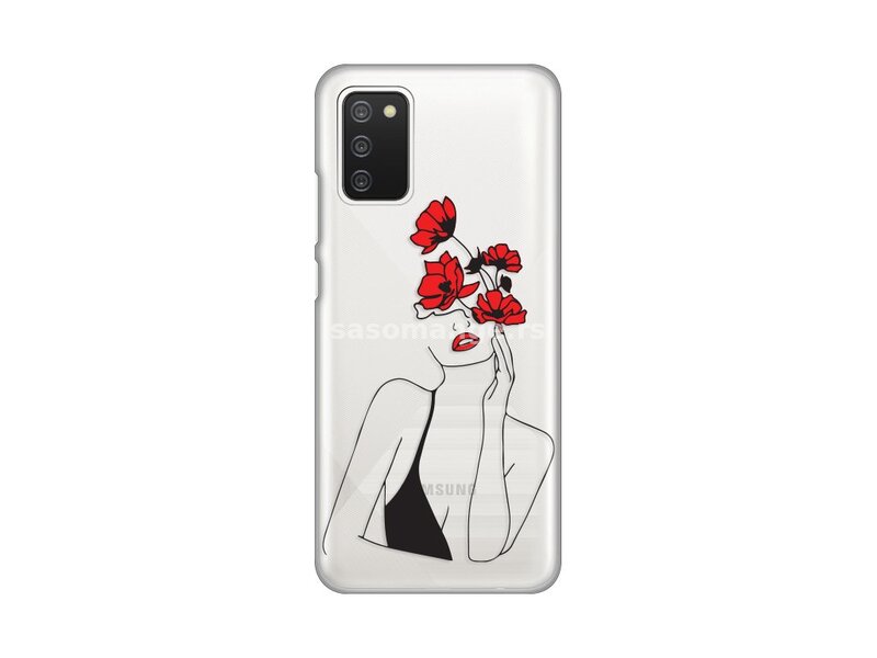 Futrola za Samsung Galaxy A02s/A03s Print skin miris cveća