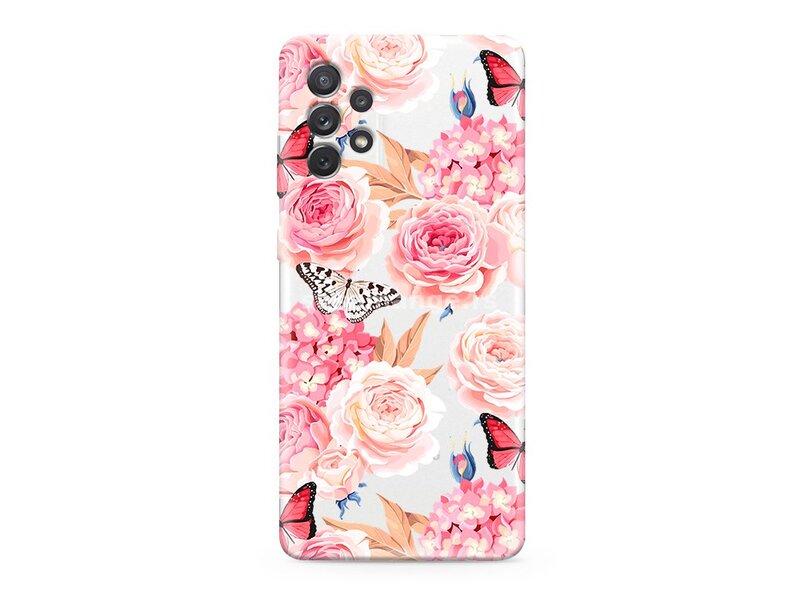 Futrola za Samsung Galaxy A72 UTPC pink-bele ruže