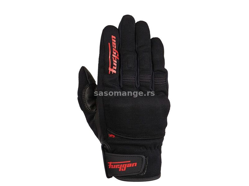 FURYGAN Jet d3o black crvene rukavice
