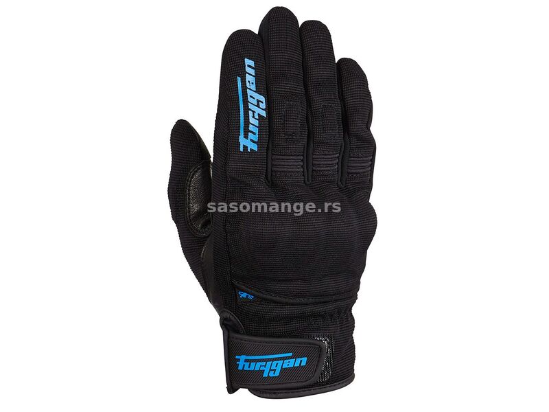 FURYGAN Jet d3o black plave rukavice