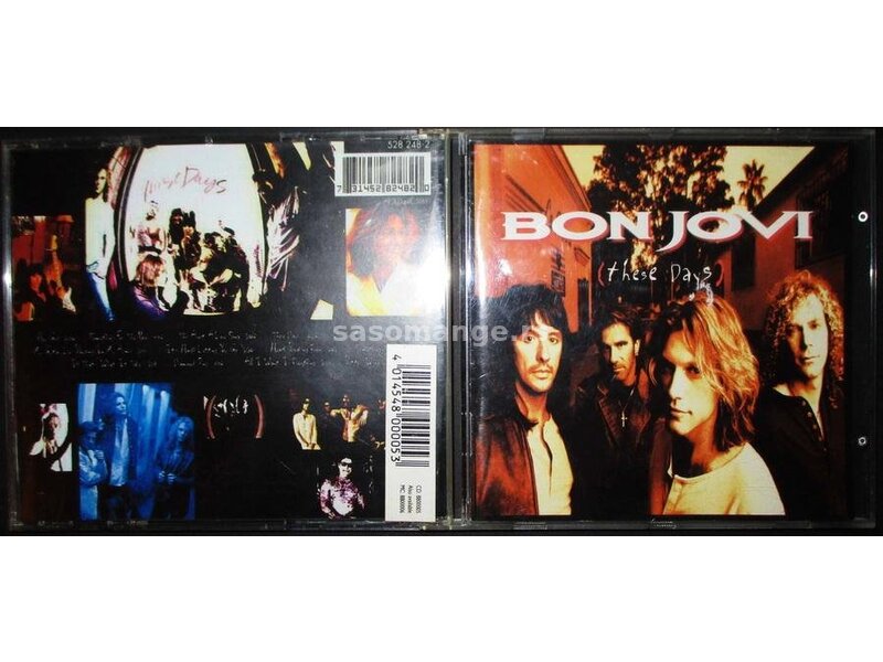 Bon Jovi-These Days Made in Europe Original (1995)
