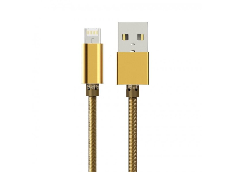 USB kabal za micro/iPhone lightning Ldnio Lc88 1m zlatna