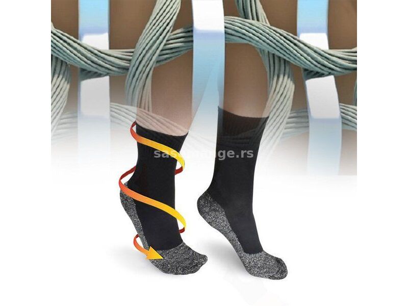 Čarape sa ALU vlaknima za bolju cirkulaciju