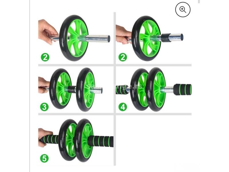 Tocak za vezbanje Trbusnjaka Xplorer- AB Wheel Double