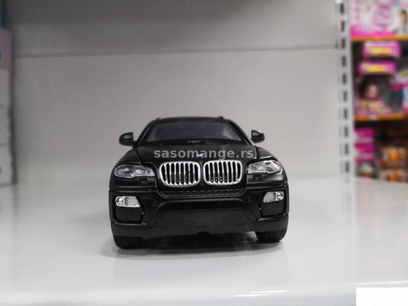 BMW X6 crni metalni autić
