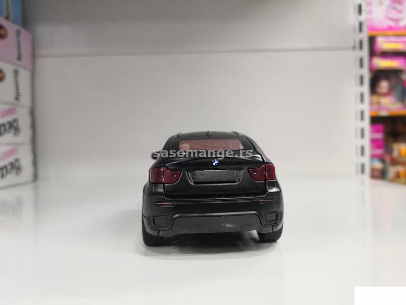 BMW X6 crni metalni autić
