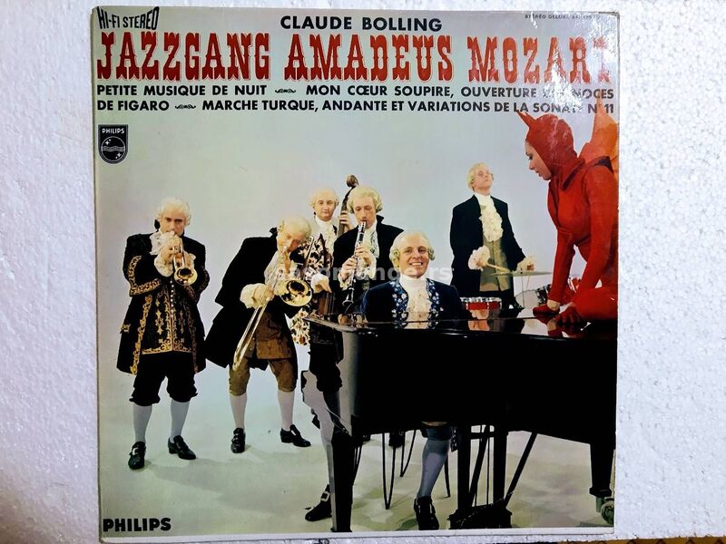 Claude Bolling-Jazzgang Amadeus Mozart LP-vinyl
