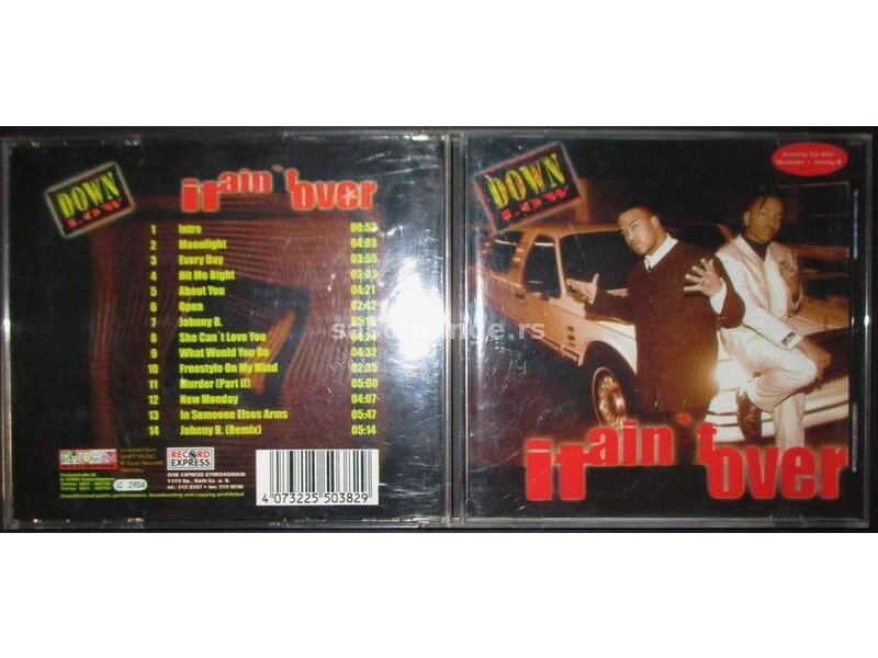 Down Low-It Aint Over Original Made in Hungary CD (1997)