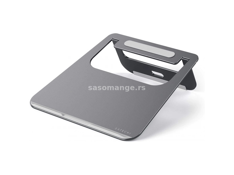 SATECHI Aluminum Laptop Stand for Laptops - Notebooks - and Tablets grey