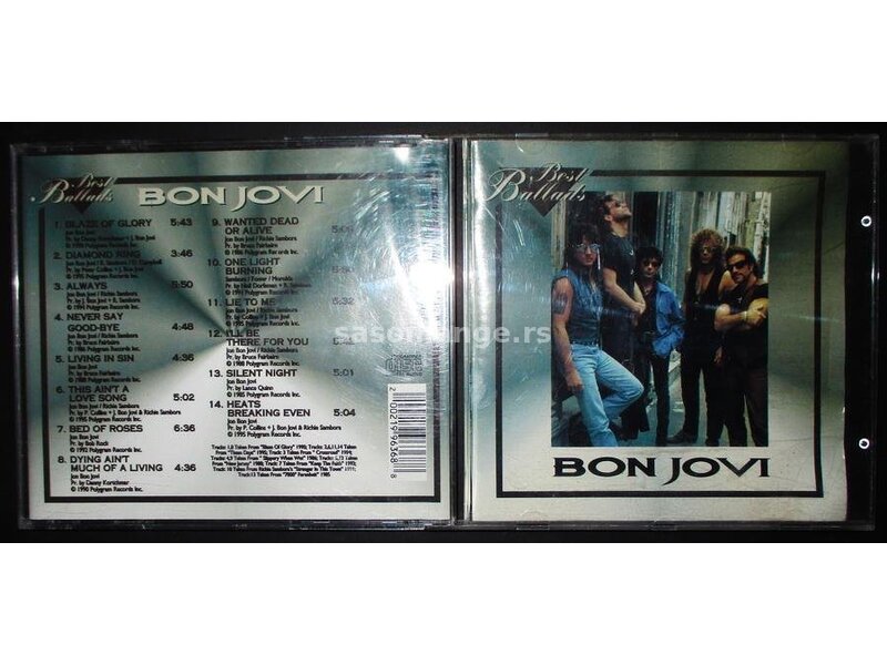 Bon Jovi-Best Ballads CD