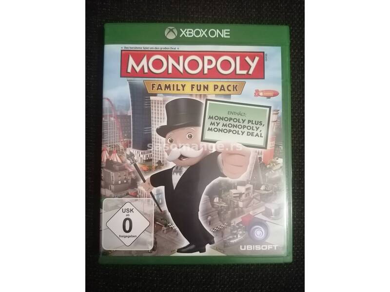 Monopoly -Family Fun Pack -xbox one