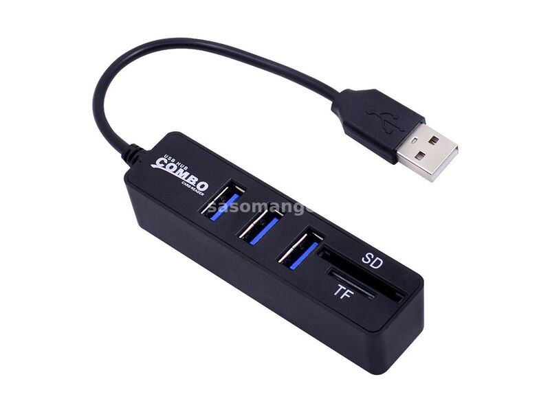 Multi USB 2 u 1 čitač SD / TF kartica za PC laptop računar