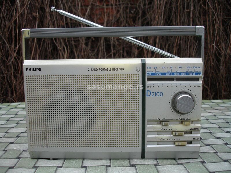 PHILIPS D-2100 - stari radio tranzistor