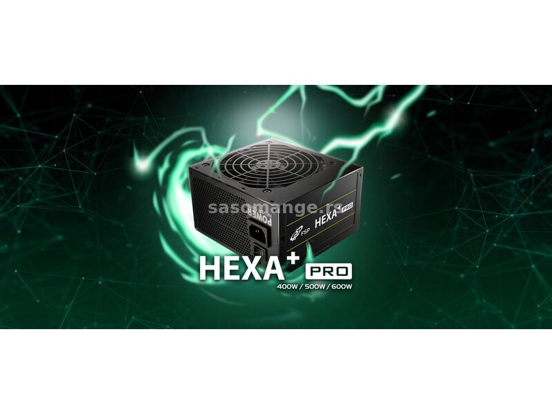 FSP napajanje HEXA+ PRO 600W novo garancija NA STANJU!