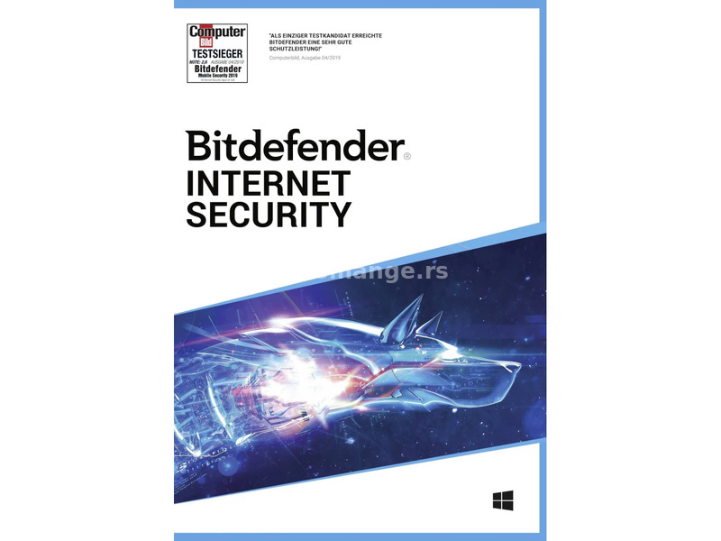 BITDEFENDER Internet Security 1 year 1 PC ESD
