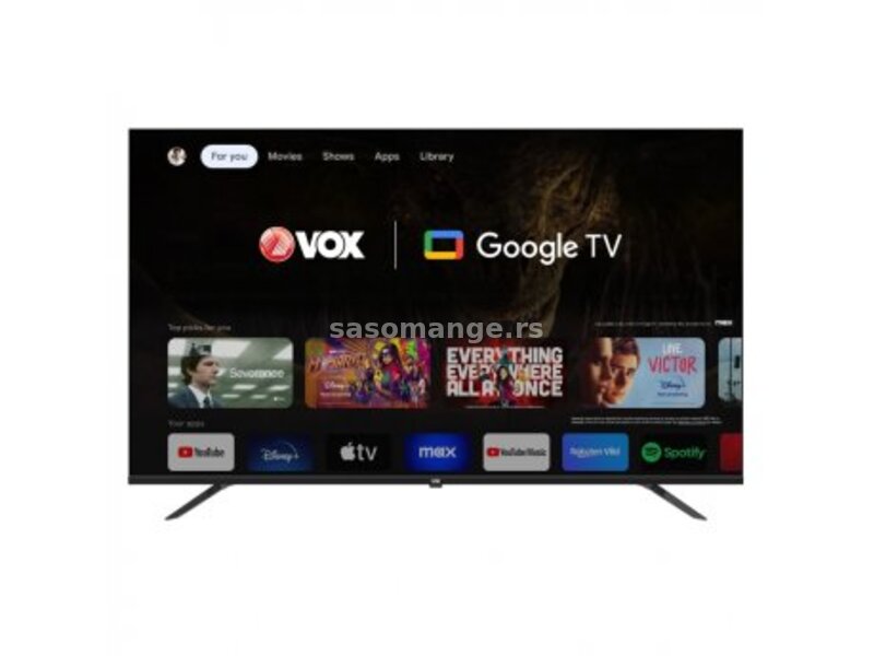 VOX 55GOU080B 4K Ultra HD Televizor