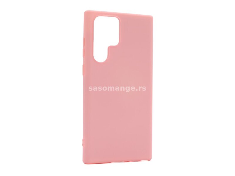 Futrola za Samsung Galaxy S22 Ultra 5G Soft silikon roza