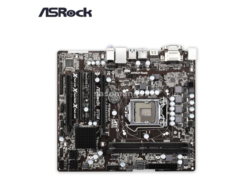 ASrock B75M LGA 1155 / DDR3 B75 chipset