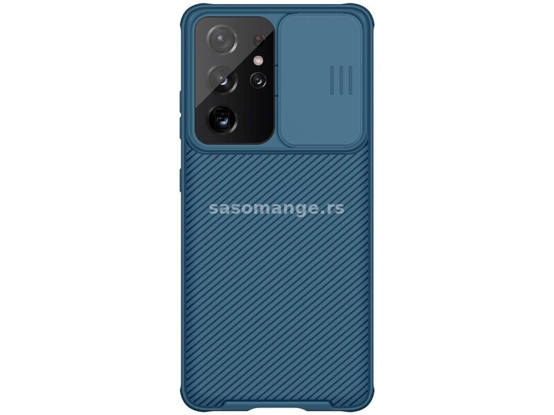 Futrola za Samsung S21 Ultra 5G Nillkin Cam shield pro plava