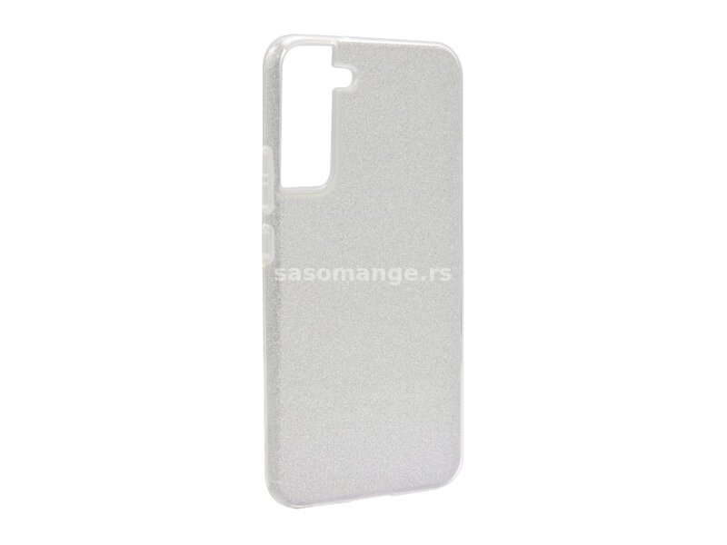 Futrola za Samsung S22 5G Glitter show yourself srebrna