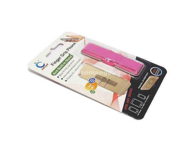 Držač stalak za mobilni/tablet finger grip pink
