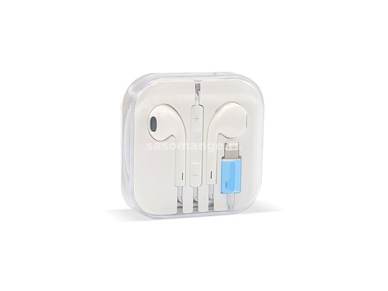 Slušalice bubice sa kablom / bežične BT za iPhone - bela