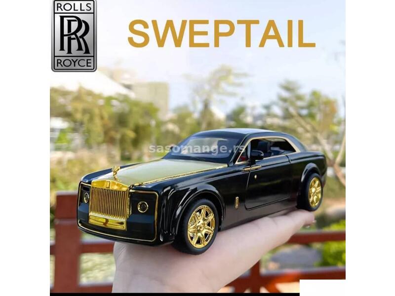 Rolls Royce Sweptail 1/24 Zlatno-Crna