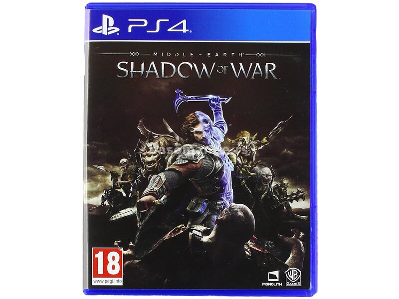 Middle Earth Shadow of War / PS4 Original Disk Igra