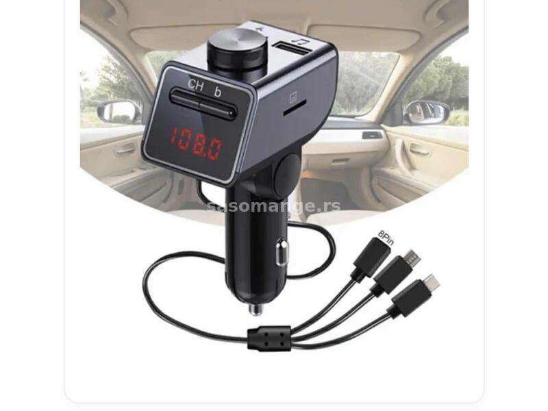 Transmiter - MP3 player za auto,punjač - Q185