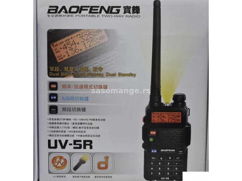 Toki voki Baofeng UV-5R / Nova radio stanica