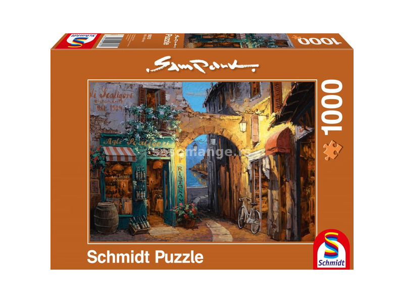 SCHMIDTSPIELE 59313 Alley at Lake Como 1000db-os puzzle