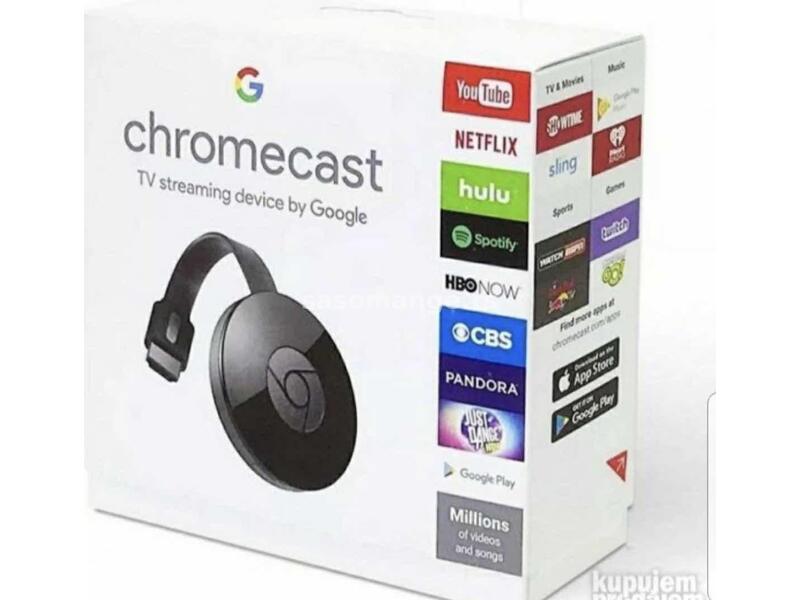 Chromecast za povezivanje telefona sa tv-om televizorom