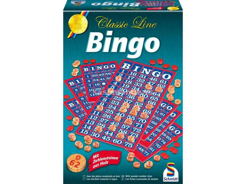 SCHMIDTSPIELE 49089 Bingo board game