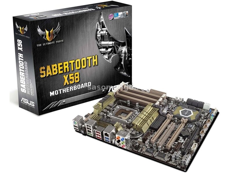 ASUS X58 Sabertooth + Intel Core i7 950 3.33Ghz