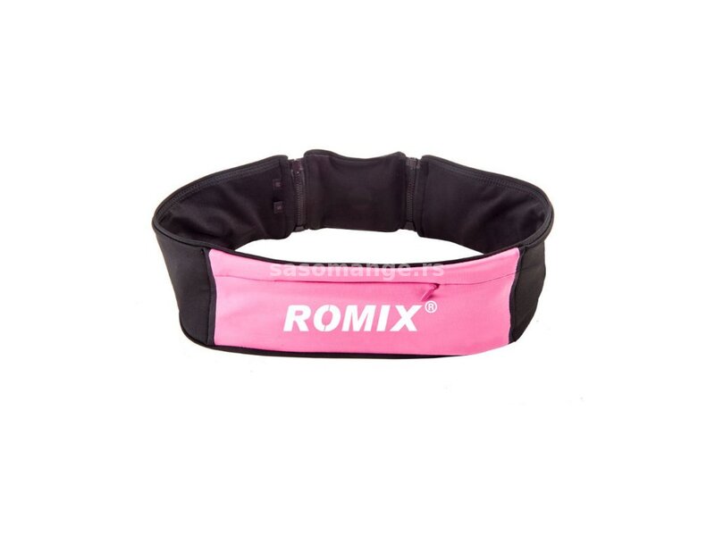 Torbica oko struka za mobilni Romix RH26 L/XL pink
