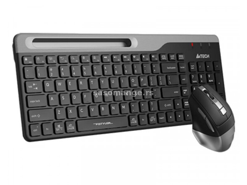 A4 TECH FB2535C FSTYLER Wireless USB tastatura US siva