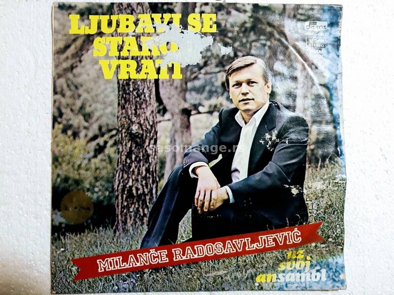 Milanče Radosavljević-Ljubavi se staroj vrati LP-vinyl