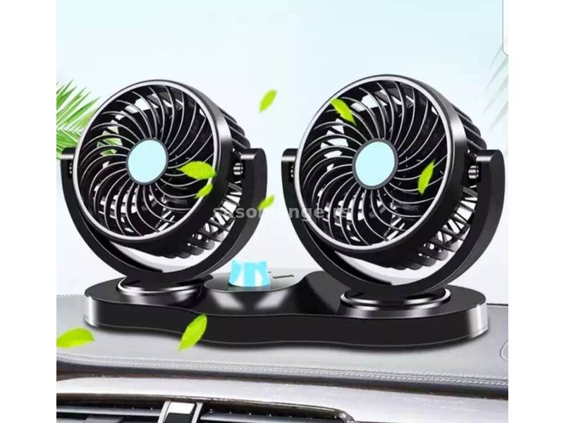 Dupli ventilator za auto-Ventilator 12V-ventilator za auto
