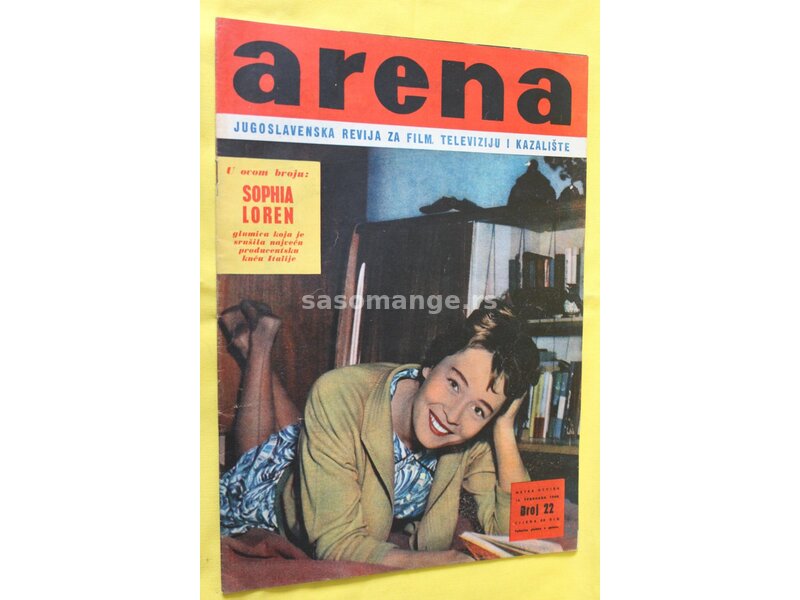 Arena, Jugoslavenska Revija Za Film I Kulturu 22 (1960.)