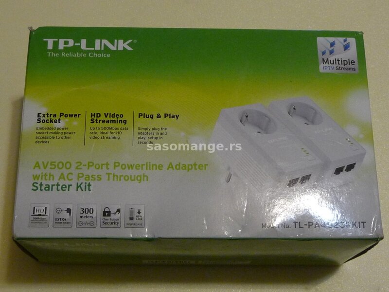 TP-LINK dLAN Ruter za prenos intern. preko mreze 220V