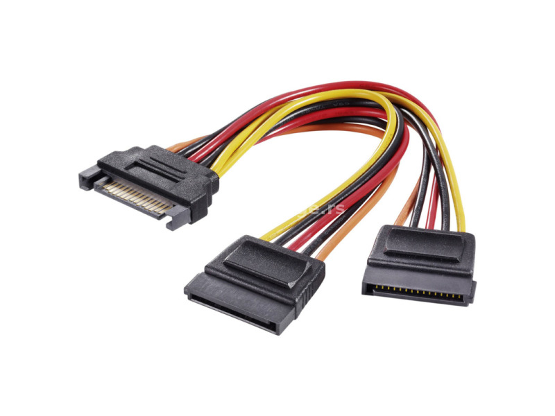 Adapter power SATA na 2x power SATA