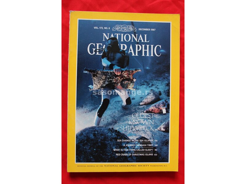 National Geographic Decembar 1987.