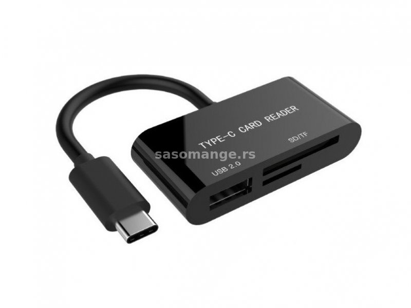 GEMBIRD UHB-CR3-02 Gembird USB Type-C SDXC citac kartica za mobilne telefone i tablete