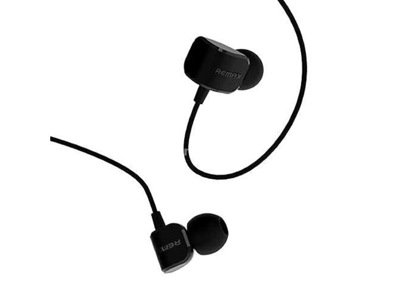 Slušalice bubice + kabal 3,5mm audio aux Remax rm-502 crna