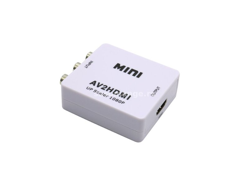 Adapter adapteri AV ženski na HDMI ženski Mini - bela