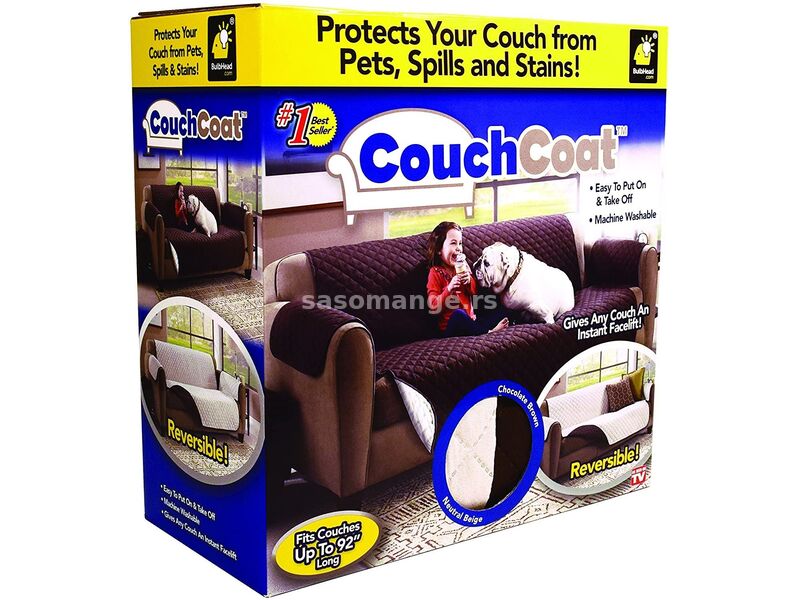 Prekrivač za kauč -sofu štiti od fleka,kucnih ljubimaca-dece