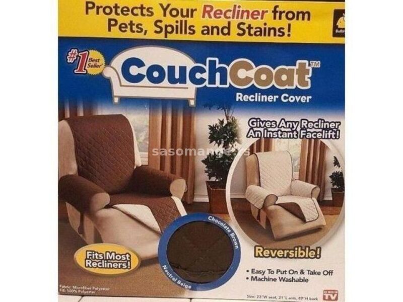 Navlaka za fotelju -štepovana - Couch coat - PREKRIVAČ -