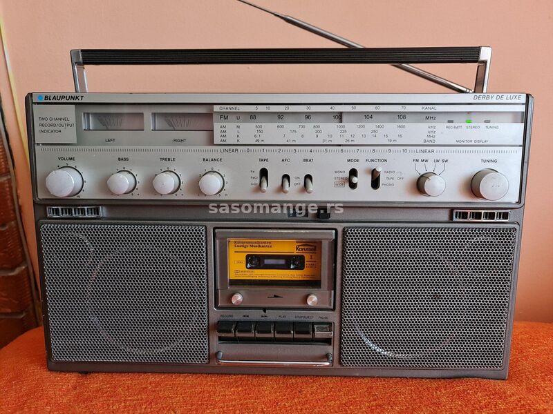 BLAUPUNKT Derby de Luxe - stereo radio kasetofon